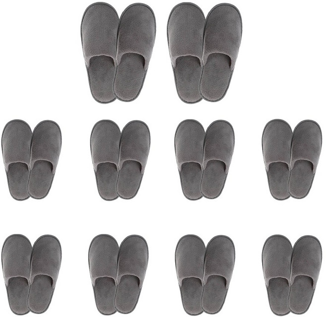 미코허그 업소용 호텔 일회용 슬리퍼 객실용 숙박업소 펜션 게스트하우스 위생 슬리퍼 10개입