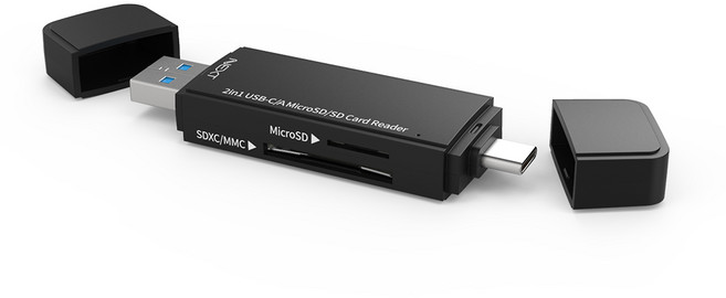 넥스트유 USB 3.1 카드리더기, NEXT-9720TC-OTG, 1개