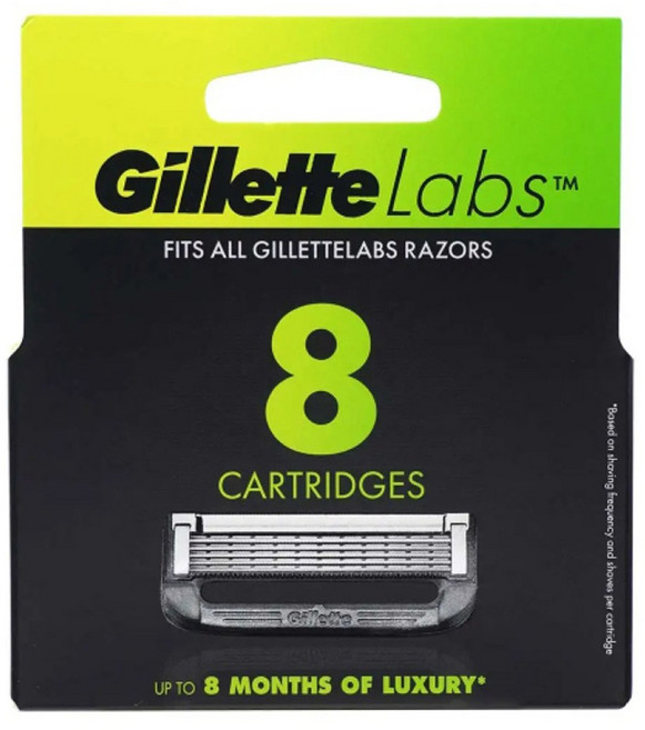 Gillette 吉列 刮鬍刀片組合, 1組, 8入