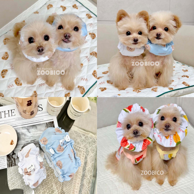 강아지 넥쿨러 쿨스카프 쿨스누드, 1개, 화이트