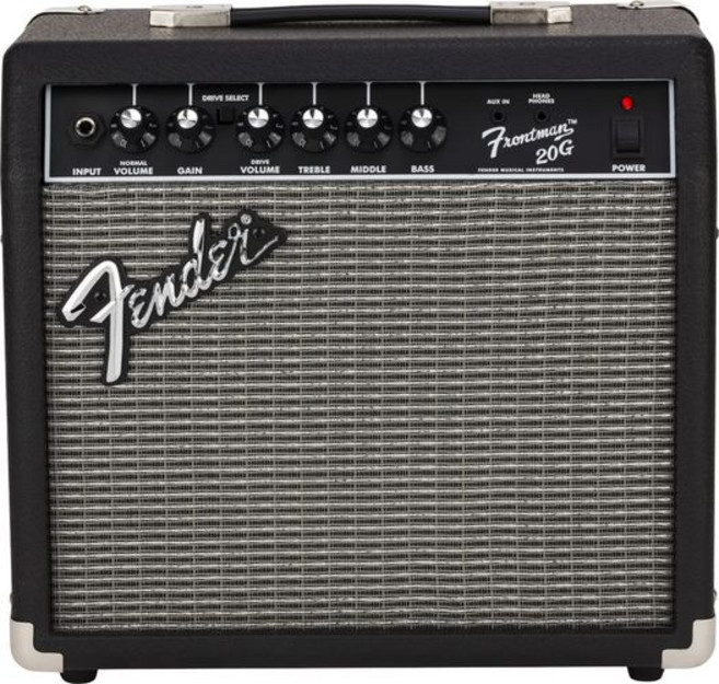 Fender 기타 앰프 Frontman 20G 100V KR Black, 1개