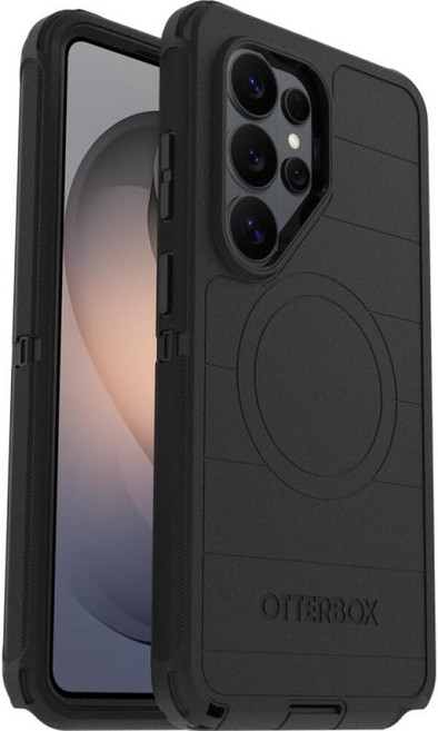 OtterBox Samsung Galaxy S26 Ultra (Only) - Defender Series Case with Magnets Black Holster Clip In