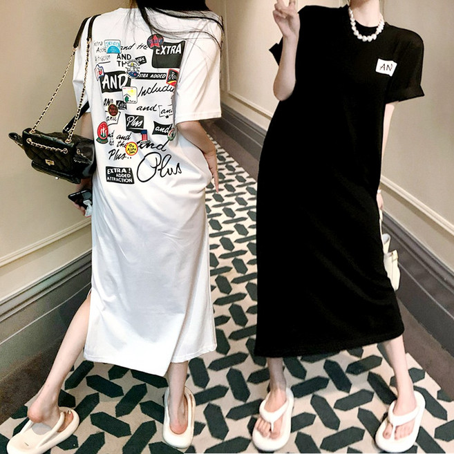 ROJI 앤드 캐쥬얼 롱 원피스 2P