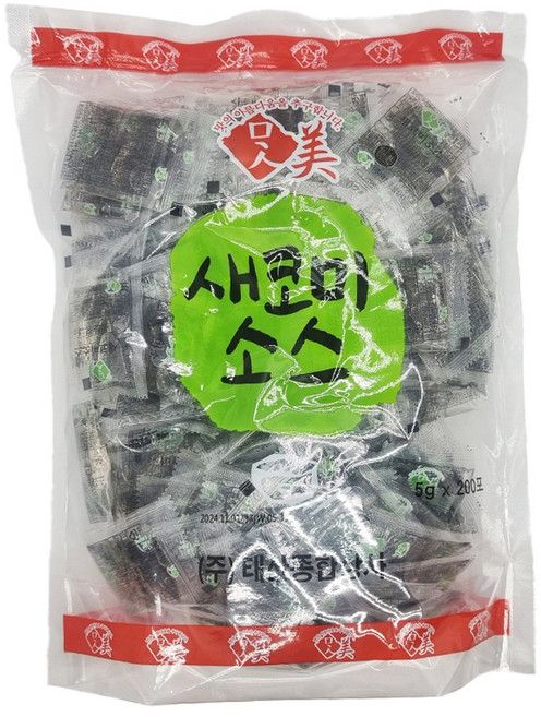 태산 맛미 새코미소스, 5g, 200개