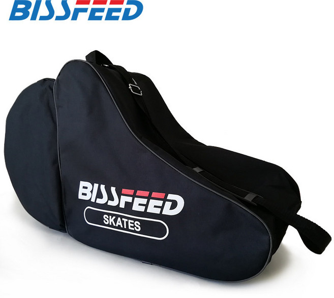 방수 스케이트 가방 롤러 수납 케이스 인라인 아이스 스피드, 1개, 블랙  (성인용)