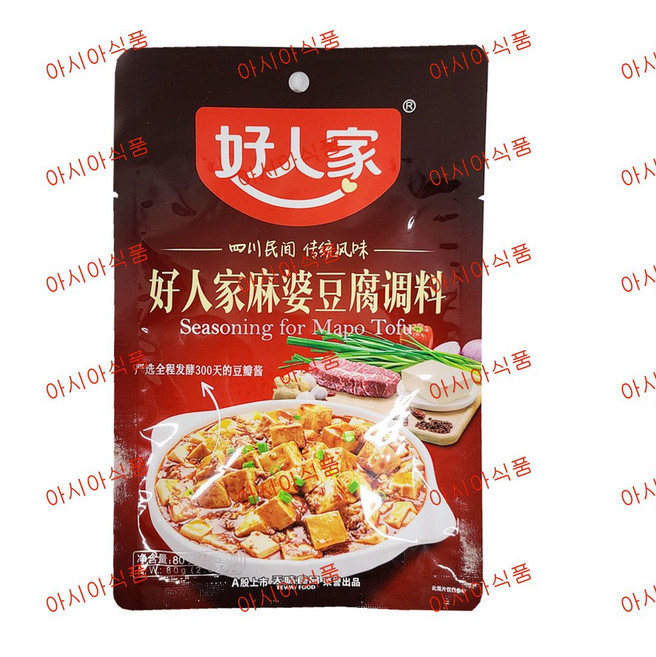 판다중국식품 호인가 마파두부 소스, 80g, 2개
