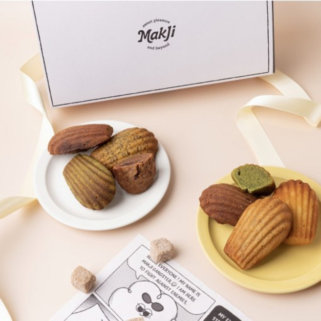 막지 마들렌 6종 세트 [원산지:국산(서울특별시 용산구) 등], 6개, 37g