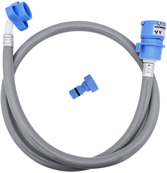 세탁기 급수 호스 연결 원터치 삼성 엘지 대우 국산, 1개, 1.3M(냉수용)