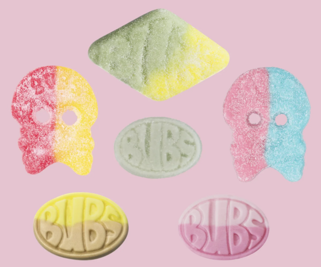 스웨덴 젤리 스웨디시 캔디 BUBS 믹스 MIX 대용량, 1개, 900g