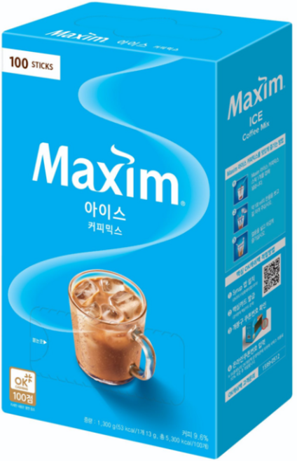 맥심 아이스믹스 13gx100T, 13g, 100개입