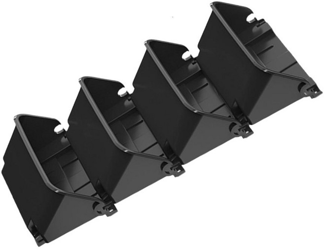 허브 다육식물 집을 위한 수직 정원 세트를 쉽게 조립할 수 있는 자동 급수 기능이 있는 스태커블 모듈식 벽 화분