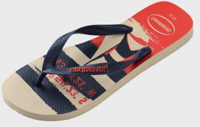 하바이아나스 havaianas 탑 노티컬 플립플랍 Navy Blue