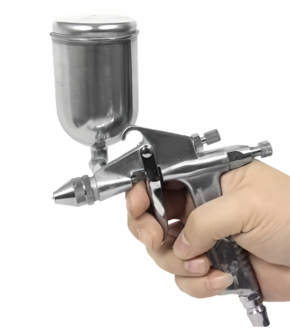 공구팜 도장 벽화 가죽작업 K-3 에어스프레이건 세트, 1개