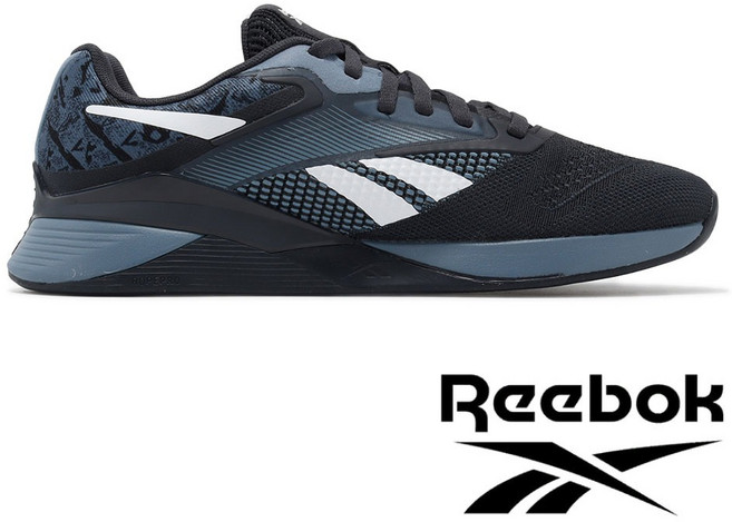 Reebok NANO X4 中性多功能運動鞋 藍黑 074302