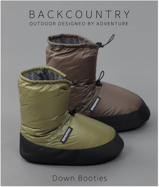 [BACKCOUNTRY] 다운부티 구스다운, 라지, 올리브 그린, 1개