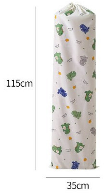 까마느 카페트 대자리 온수 매트 전기매트 보관 커버 가방, 1개, 작은 공룡