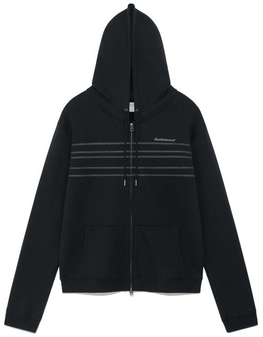 THE COLDEST MOMENT TCM note hooded zip-up black 26022348 418283