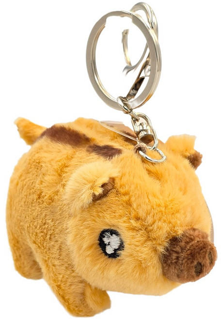 초롱초롱 멧돼지 키링 8cm 공식정품 돼지 가방고리
