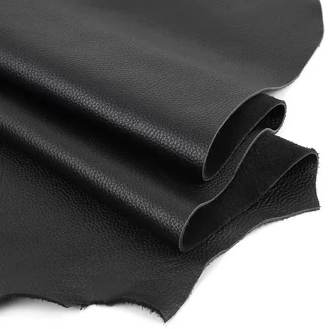 블랙 소가죽 리치 패턴 소프트 백 소파 헤드 레이어 원단 전체, D. 50X120cm, [00] 검정색, 1개