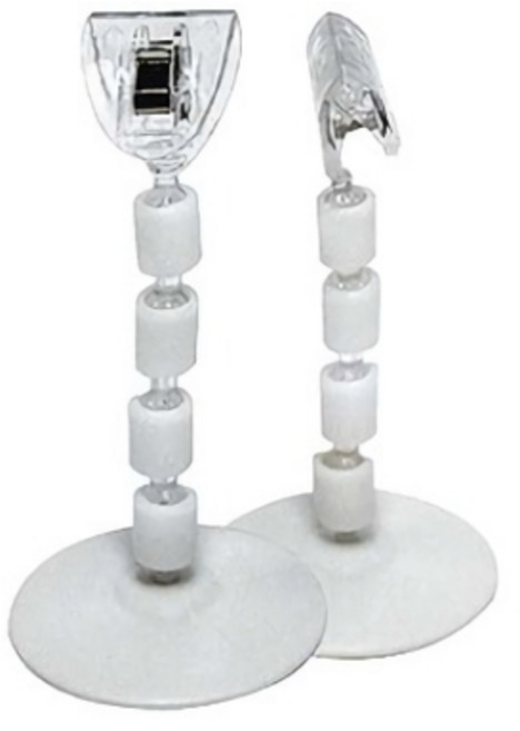 세모네모 안내판 POP클립 PG350150원판4볼반달집게 50x90, 본상품