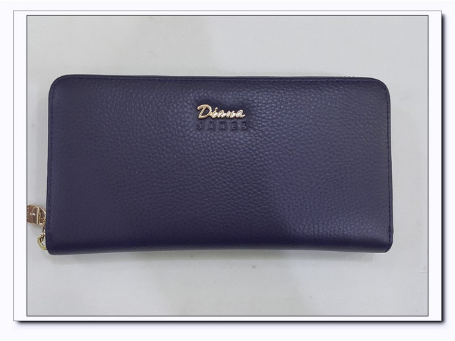 微笑魚 Smile Fish Shop Diana Janes單拉素面女長夾 原廠貨