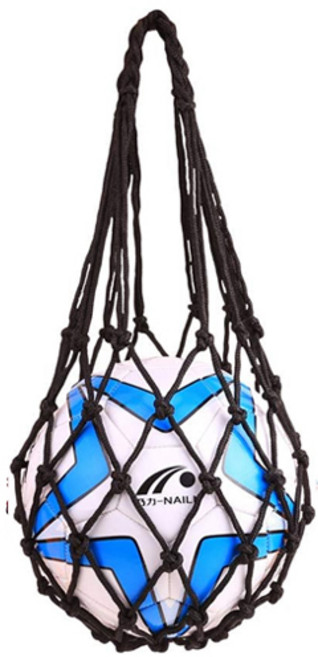 고아웃타운 공 그물 축구공 농구공 그물망 볼망, 블랙, 1개