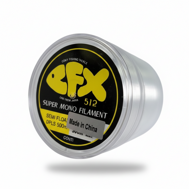 콘티A CFX512 낚시줄 500m 경심줄 세미플로팅 원줄 모노라인 모노필라멘트 원투, 투명
