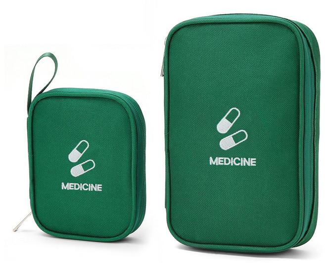 구급약 메디컬 파우치 2종세트 비상약파우치 여행용