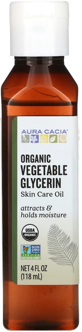 Aura Cacia 올가닉 스킨 케어 식물성 글리세린 (118 ml) 2팩, 1개, 118ml - 쿠팡