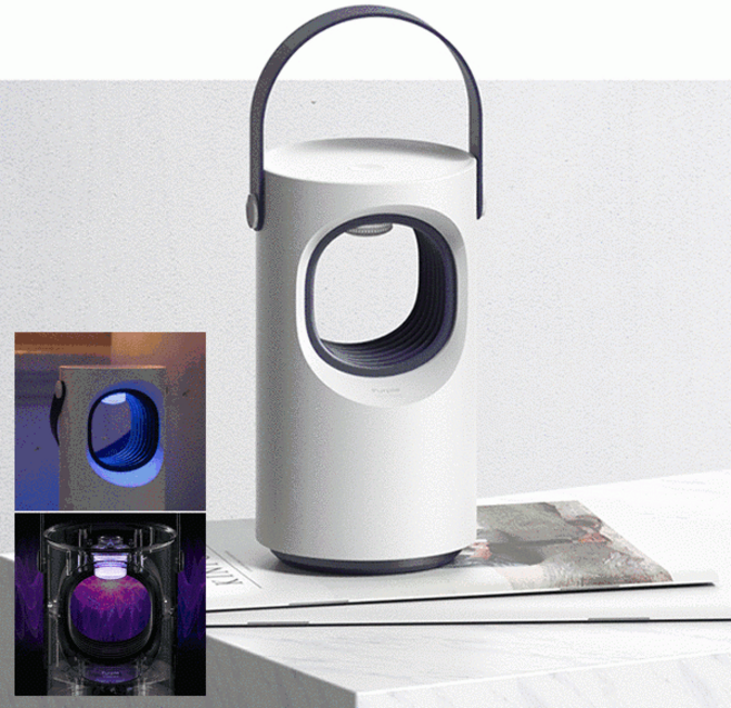 광파 모기퇴치기 포충기 해충퇴치기, 05.웜홀포충기-화이트