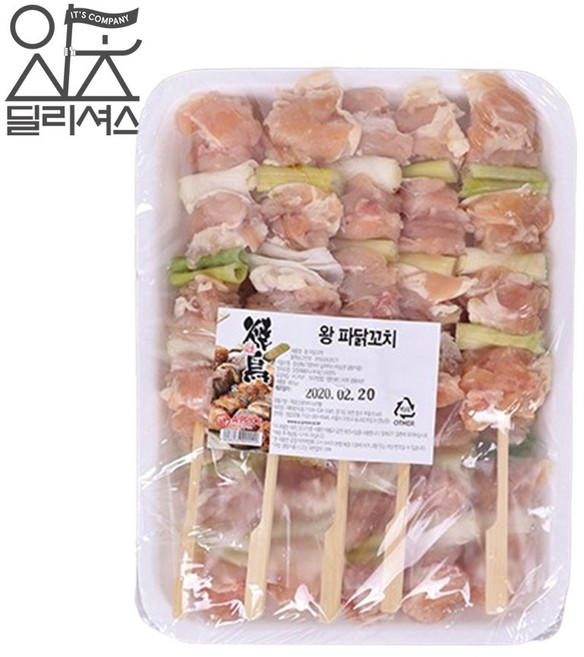 왕파닭 꼬치 구이 (800g) 빅네기마 일식 식자재, 1개, 800g