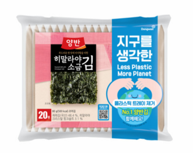 동원 양반 ECO 히말라야소금김 (20봉), 1개, 1g