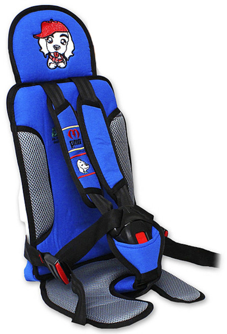 EZ 유아카시트 통학차량 W2 그룹1 KC인증 카시트, 파란색