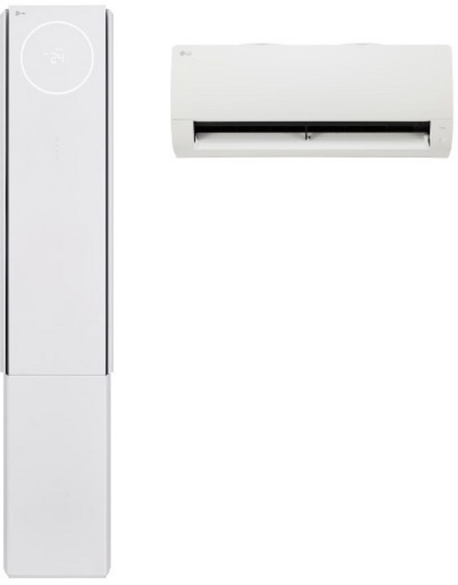 LG휘센 절전 인버터 투인원 에어컨 22평 FQ22EV3EA2, 일반배관형