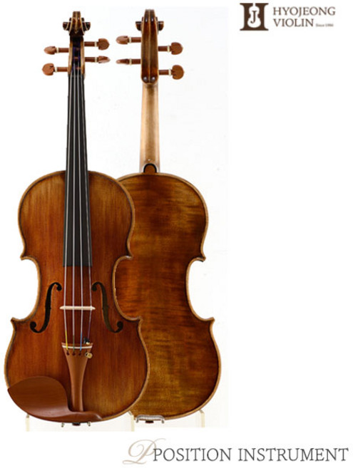 HYOJEONG 효정바이올린 HV-700 고급케이스 도미넌트현 기본장착, 3/4사이즈 (12~13세), 1개