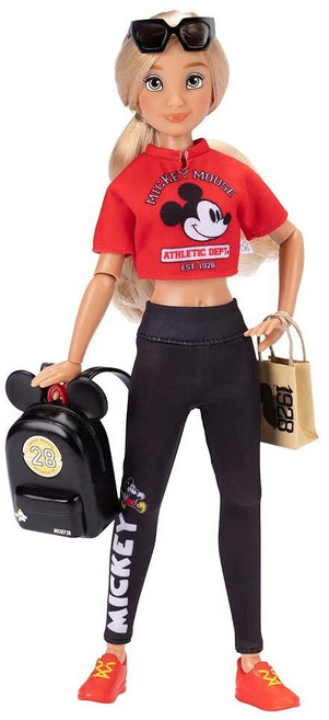 정품++ Disney ILY 4EVER 미키에서 영감을 받은 패션 인형 높이 29.2cm(11.5인치) 높이 13개의 관절 반짝이는 미키 링이 포함되어 있습니다!