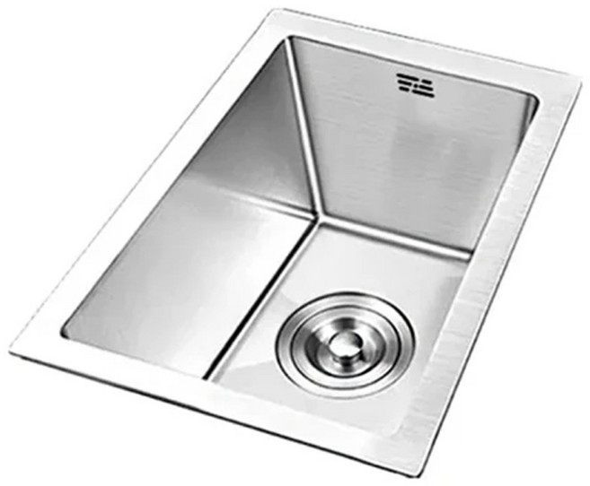 不鏽鋼圓角水槽 38x30公分 R10圓角 200mm水槽深度, 1個