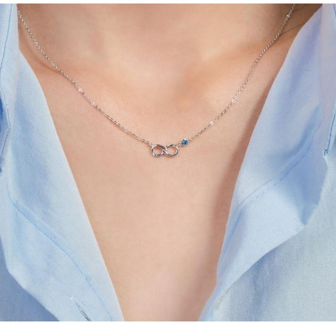 로이드 Blue L-Diamond 엔드리스 14k 목걸이 LNF22021D=동아백화점 수성점