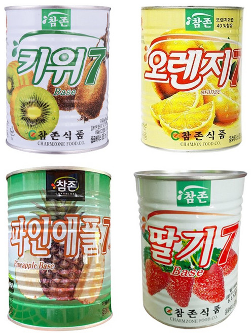 참존 키위원액 파인애플원액 딸기원액 오렌지원액 835g 과일원액, 835ml, 1개