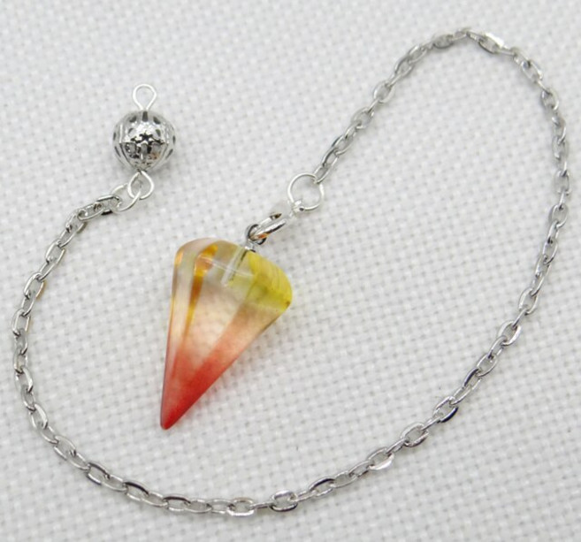 다우징 다우징로드 수맥탐지기 귀신탐지기 마니또선물 수맥봉 영기 치유 진자 Dowsing 천연 석재 석영 크리, 1개