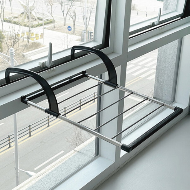 [코시나] 창틀 빨래건조대 걸이형 미니 국내생산, 기본상품, 상세 설명 참조