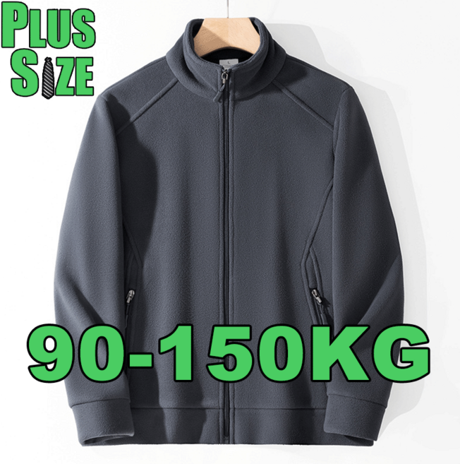 빅사이즈 남성자켓 6XL 7XL 8XL 9XL 코르덴 남자아우터 남성봄 가을자켓 90-150KG 집업 플리스 자켓 라지남자자켓
