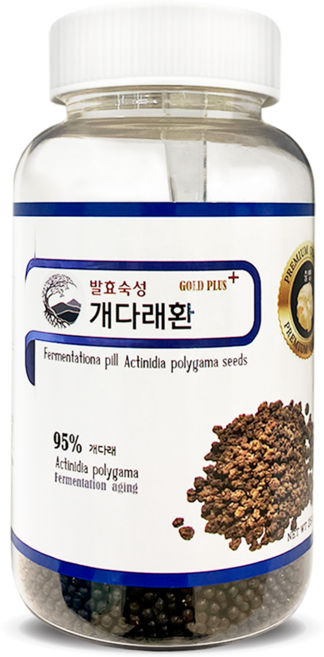 지노헬스케어 발효 개다래환 개다래충영 250g, 1개