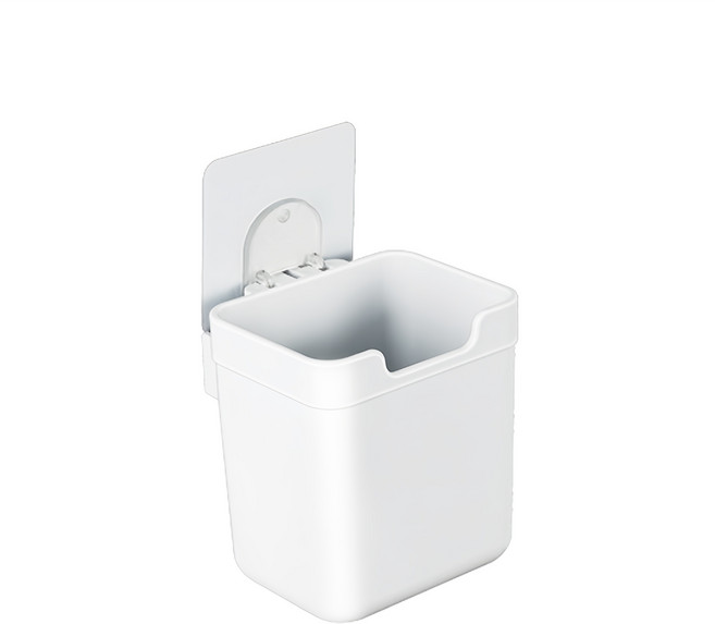 디허브 밀착패드 미니포켓 욕실선반, 1개