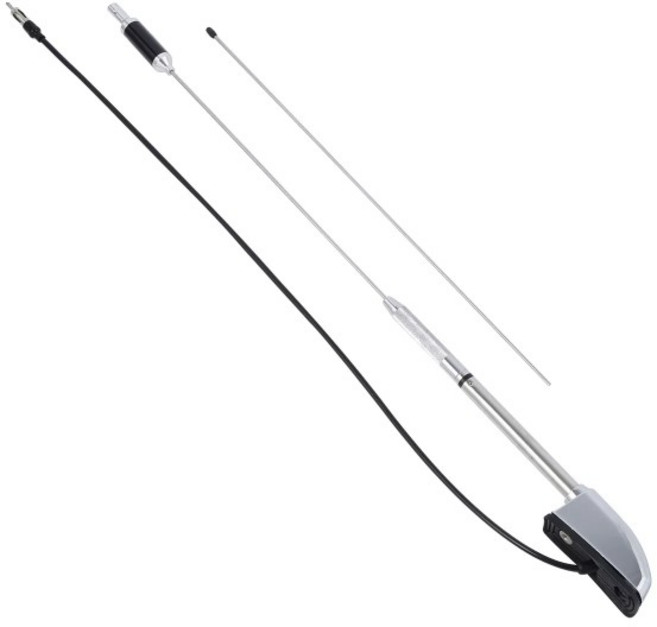 골드윙 GL1800 2001-2017용 오토바이 안테나 오디오 컴포트 Ni, 1개