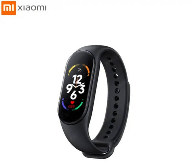 스마트 워치 손목 밴드 샤오미 M7 새로운 방수 디지털 다이나믹 디스플레이 화면 하루 종일 스포츠 추적기 전화 메시지 알림 시계 [호환], Black