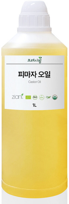 피마자 오일 아주까리유 캐스터오일, 1L, 1개