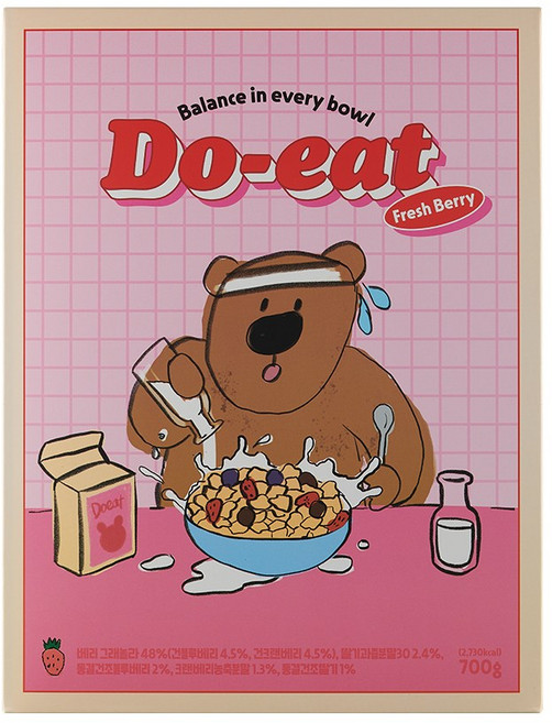 두잇 프레시베리 시리얼, 700g, 1박스