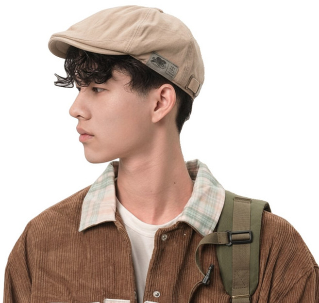 카페모자 바리스타 주방 헌팅캡 여성 남자 베레모 빈티지