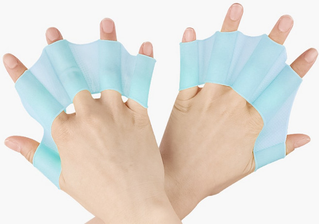 ATB 실리콘 수영장갑 오리손 손가락 물갈퀴 세트